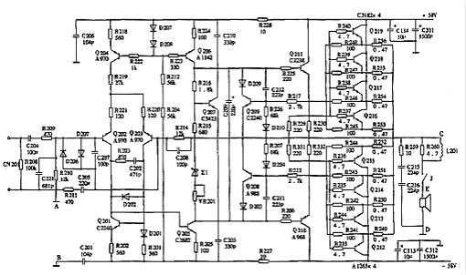 解析2300功放電路圖大全 2300功放電路圖故障安全檢修 KIA MOS管