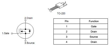 場(chǎng)效應(yīng)管3205參數(shù)-3205mos引腳圖 130A 60V PDF文件-KIA MOS管