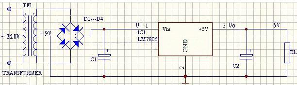 三端穩(wěn)壓管7805 三端穩(wěn)壓管7805