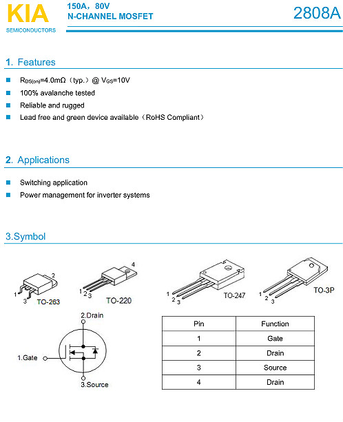 NCE80H16,NCE80H16替代,NCE80H16規(guī)格書(shū)