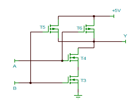 晶體管，邏輯門電路