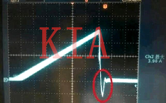 開關MOS電流波形