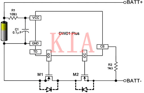 超詳細|鋰電池過充電、過放、短路保護電路-KIA MOS管