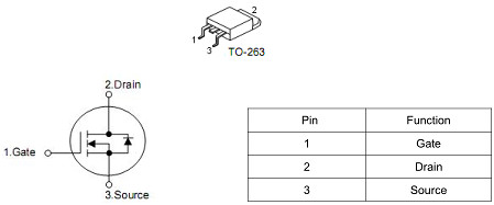MOS管120A85V KCX3008A參數PDF 免費送樣 現貨直銷-KIA MOS管