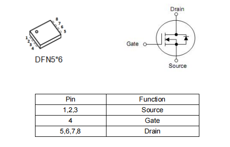 電動(dòng)工具、鋰電保護(hù)板推薦MOS管 KCX2704A：40V 150A-KIA MOS管