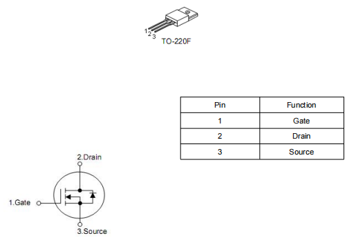 8N50場效應管,KNF4850A參數(shù)