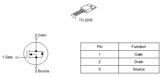 儲能電源場效應管,650vmos管,KIA65R190FS參數(shù)規(guī)格書-KIA MOS管