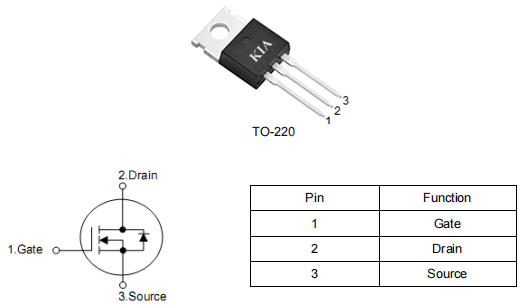 供電mos管,50n06場效應(yīng)管參數(shù)