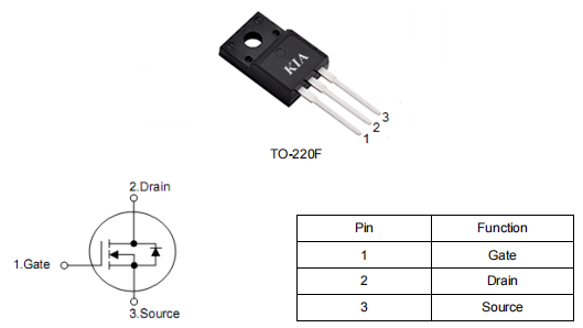 450v10a,KNF6145A場效應管 450v10a,KNF6145A場效應管