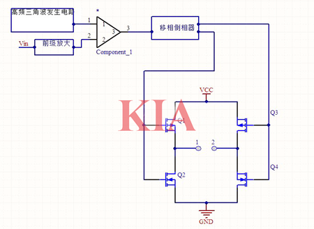數(shù)字功放原理,電路原理圖詳解-KIA MOS管