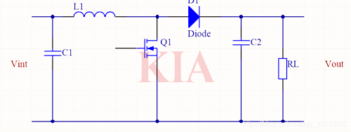 電源轉(zhuǎn)換電路,dcdc轉(zhuǎn)換電路圖分享-KIA MOS管
