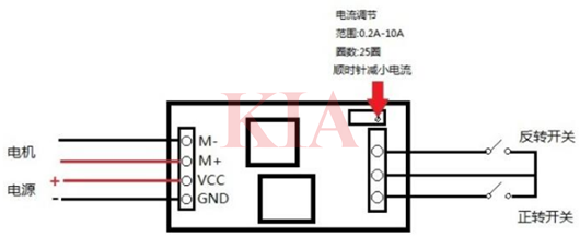 24v直流電機正反轉(zhuǎn)