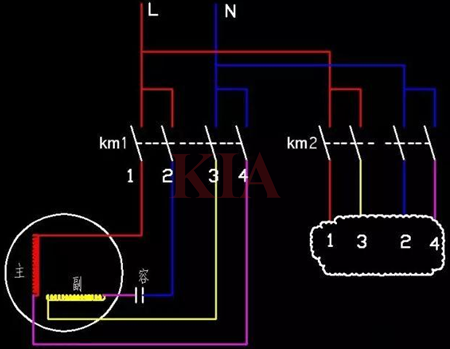 單相電機正反轉(zhuǎn)