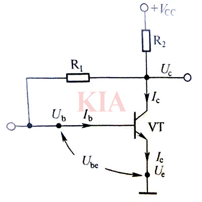 電壓負(fù)反饋放大電路,原理圖分享-KIA MOS管
