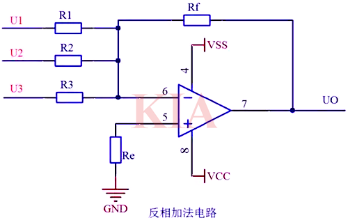 運(yùn)算放大電路圖