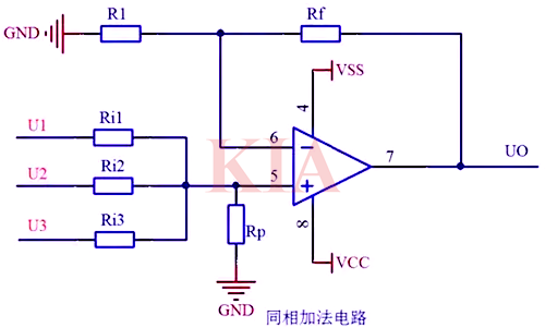 運(yùn)算放大電路圖
