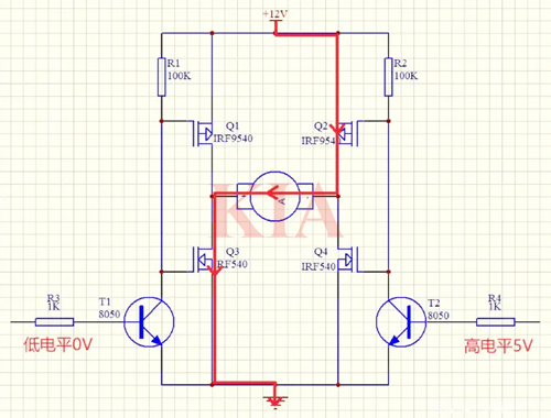 直流電機(jī)驅(qū)動電路原理