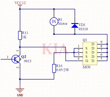 直流電機(jī)驅(qū)動電路原理