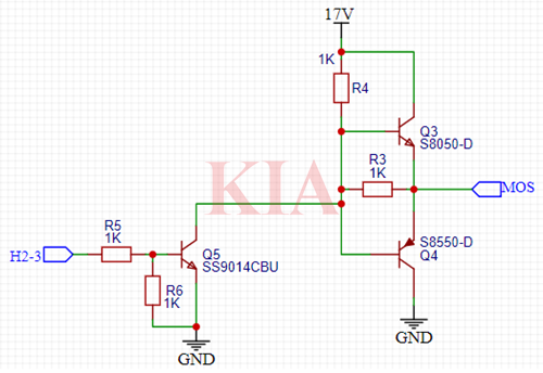 mos管驅(qū)動電機(jī),直流電機(jī)正反轉(zhuǎn)電路圖-KIA MOS管