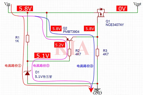 直流過(guò)壓保護(hù)電路