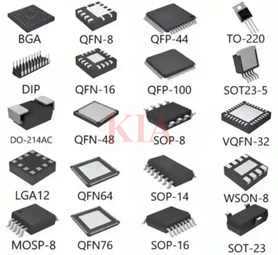 常見封裝類型,芯片封裝類型詳解-KIA MOS管