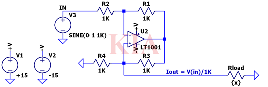 電壓電流轉(zhuǎn)換電路