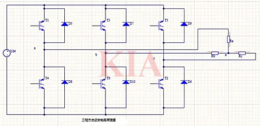 三相全橋逆變電路