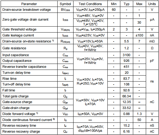 hy1906,2906場效應(yīng)管