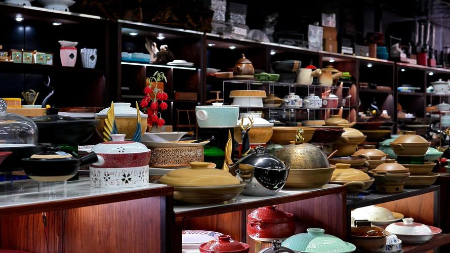 酒店用品實(shí)體店展示